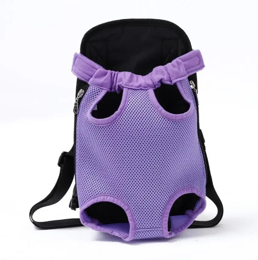 Adjustable Pet Backpack Carrier for Cats & Small Dogs
