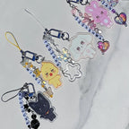 ANITEEZ Bias Beaded Keychain Phone Charm