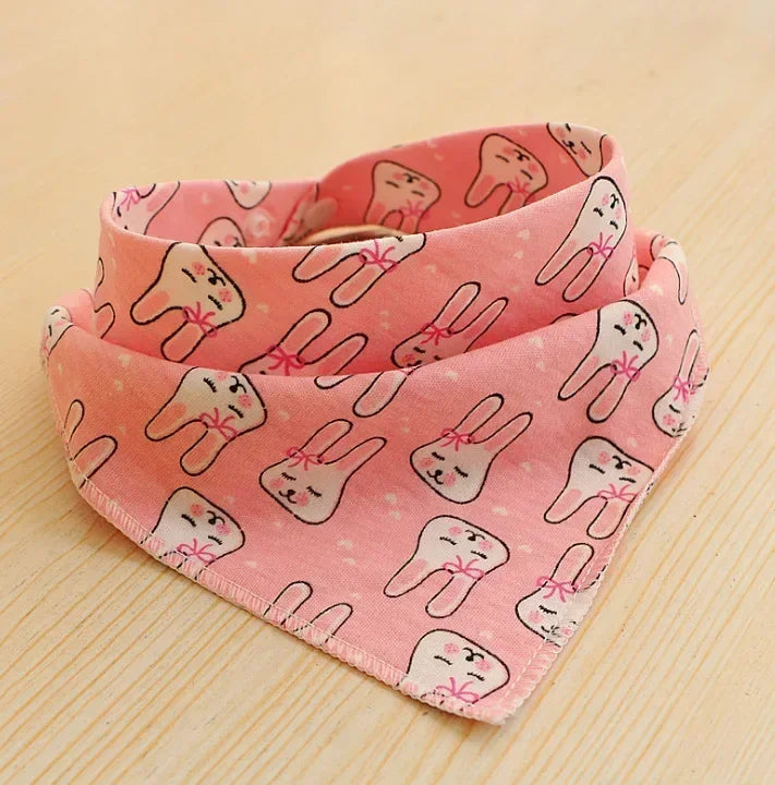 Soft Cotton Bandana for Dogs - Christmas Dog Neckerchief