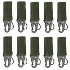 Tactical MOLLE Hanging Buckle Carabiner Clip for Outdoor Gear