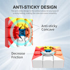 [ECube] Moyu Cubing Classroom Meilong 3/3C 3x3 Magic Stickerless 3 Layers Speed Magic Cube Professional Puzzle Toys for Children