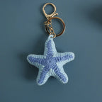 Ocean Animal Crochet Keychain Tropical Fish Bag Charm