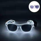 New Cool Wireless Glowing LED Light Up Glasses For Rave Festival Party Luminous Neon Mosaic Sunglasses Club Disco Eye Glasses