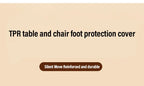 Thicked Chair Leg Floor Protector Silicone Anti-Slip Furniture Pads Wear-resistant Table Leg Cover Scratch-proof Floor Protector