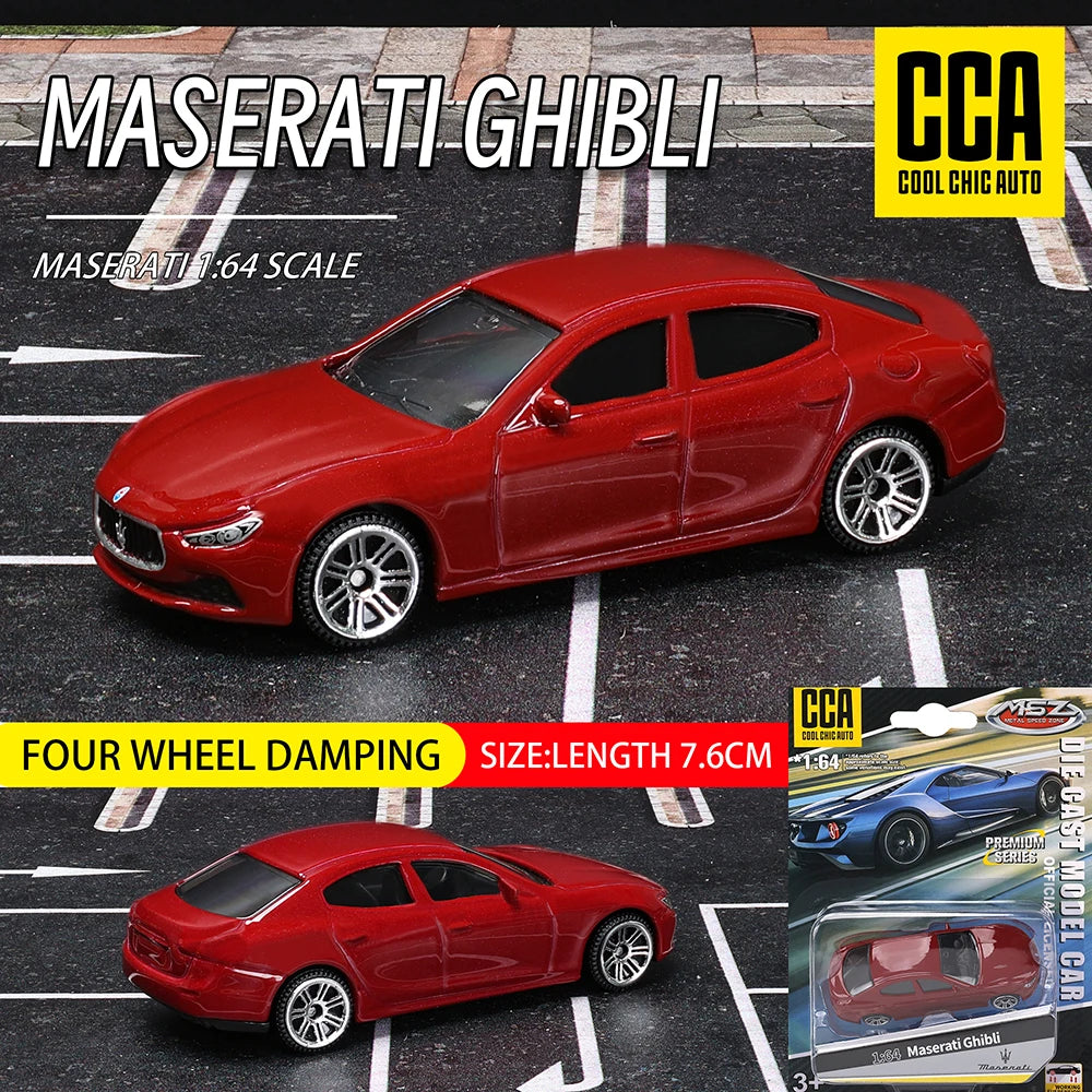 CCA 1:64 BMW M4 Z4 M850I M4 GT3 Exquisite Hanging Model Classic Car Static Car Model Alloy Die-Casting Car Model Collection Gift