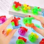 10-30 Pcs Mini Torsion Speed Gyro Spinning Toys Kids Birthday Party Favors Classroom Rewards Christmas Gift Pinata Goodie Filler