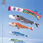 Japanese Carp Windsock Colorful Fish Flag Hanging Yard Decor