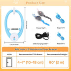 Electric Automatic Interactive Cat Toy USB Rechargeable Fluttering Butterfly Feather Wand for Indoor Enrichment And Stimulation