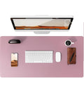 Large PU Leather Desk Pad – Non-Slip Office Mouse Pad & Desk Protector for Laptop, Keyboard, and Workstation