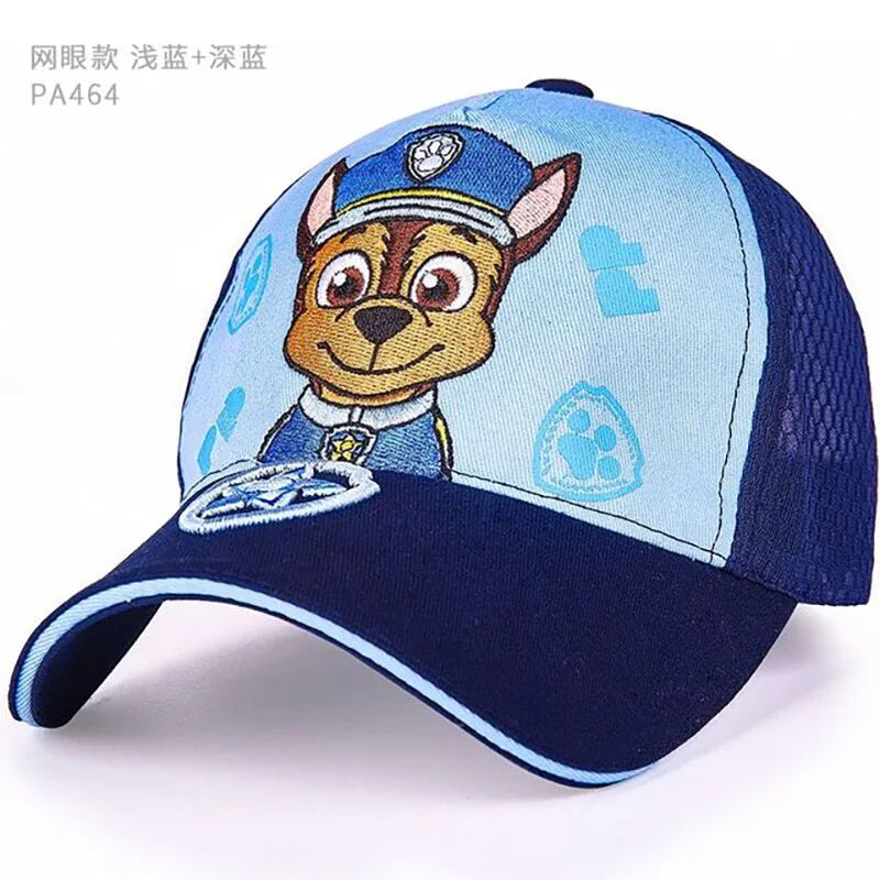 Genuine Paw Patrol Cartoon Child Baseball Cap Hip Hop Mesh Sun Protection Sun Hat Boys Girls Caps Snap back Hats Sports Hat