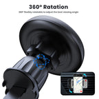 TOPK for Magsafe Car Phone Holder,Powerful Magnetism Premium Quality Single-Hand Operation Metal Hook Magnetic Car Phone Mount