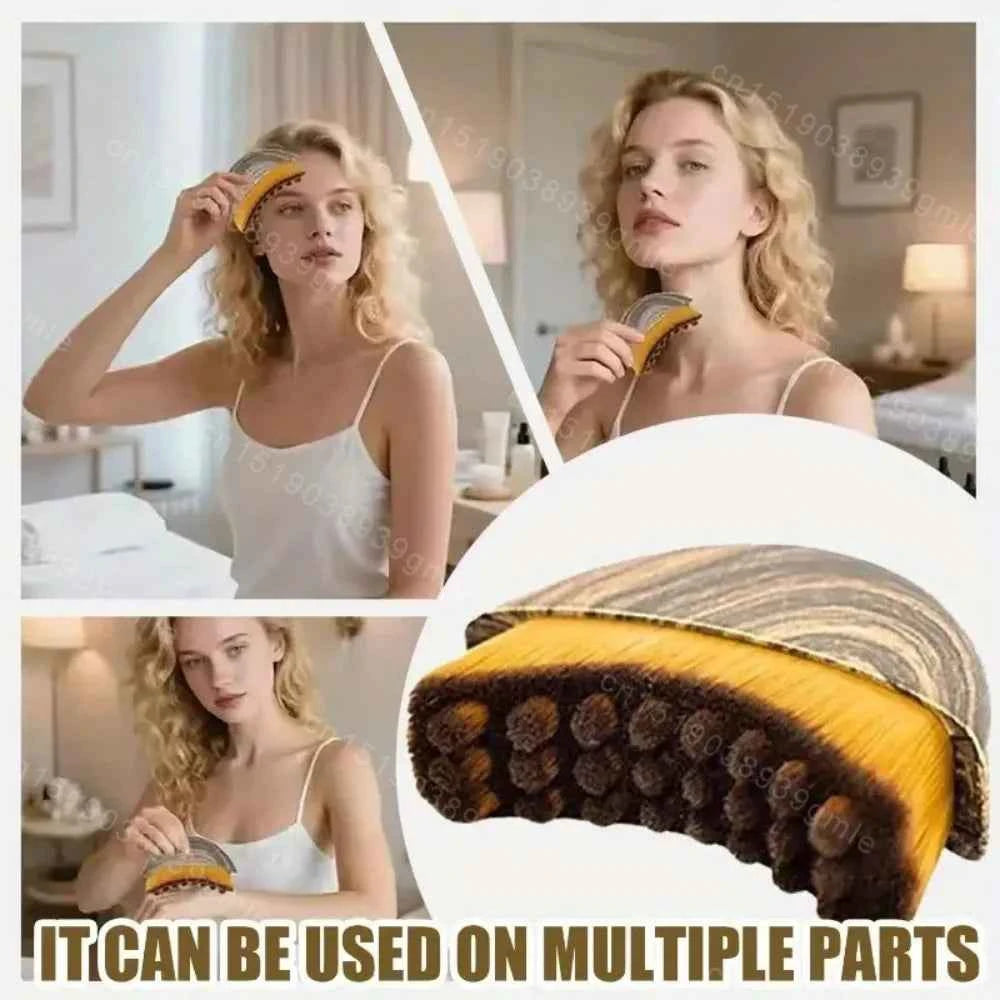 Lymphatic Contour Face Brush Lymphatic Drainage Reduce Puffiness Relief Fatigue Facial Massager Face Chin Skin Sculpting Tool
