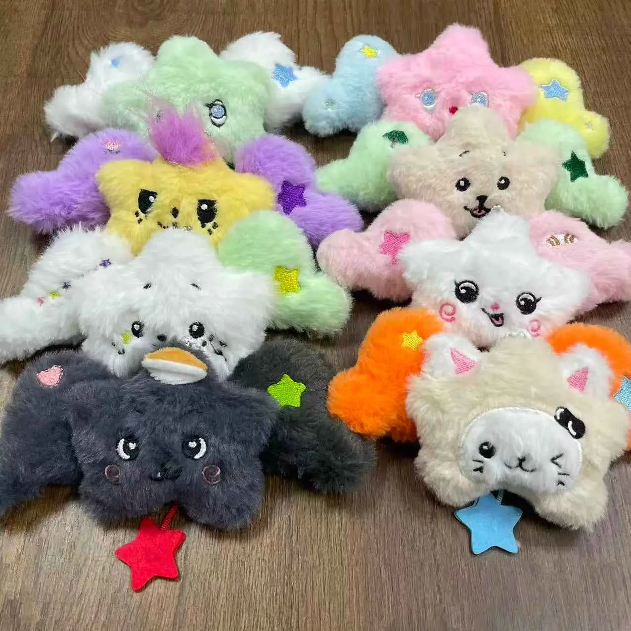 NCT WISH Tea Cat Plush Keychain K-Pop Bag Charm