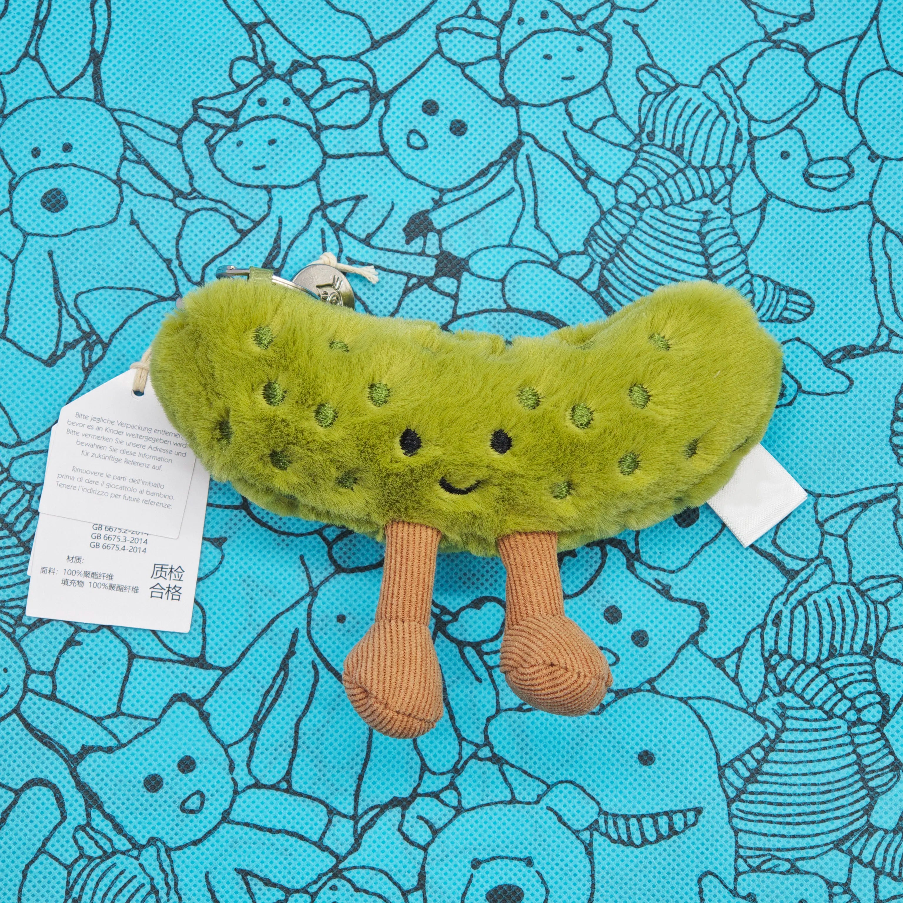 2026 New JC Fun Bestselling Fruit Plush Toy Pendant-Grape Avocado Pear Dragon Fruit Plush Toy-Home Decor Children's Gift