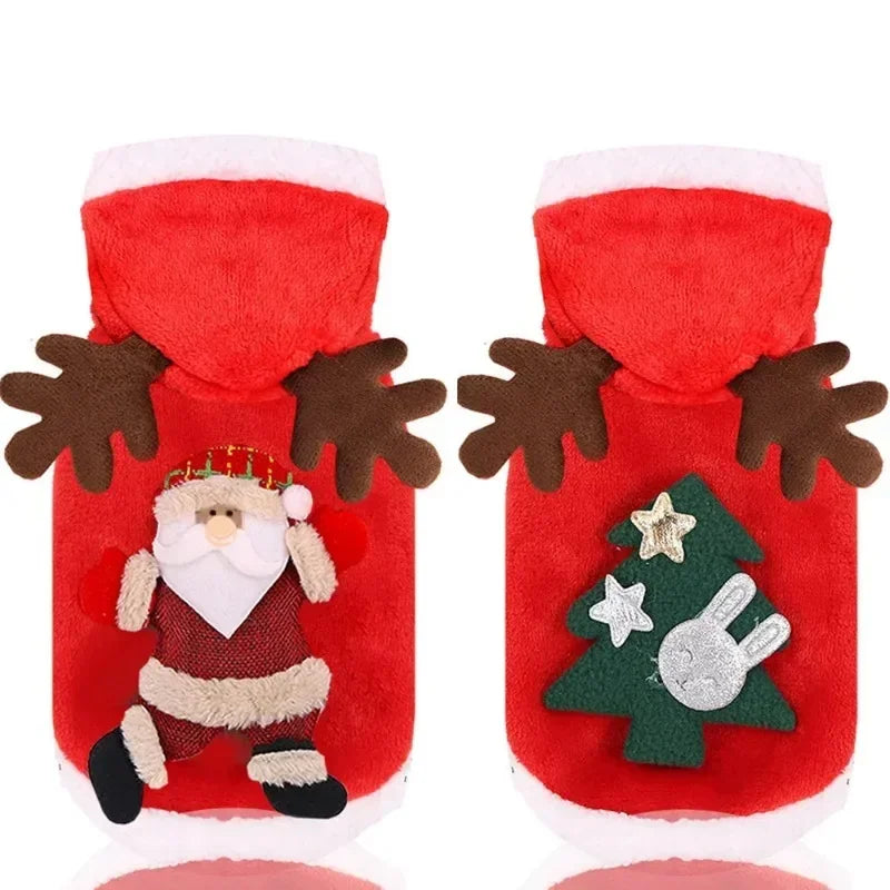 Dog Christmas Clothes – Cozy Winter Coat for Small & Medium Dogs