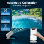 Android 11 Projector with WiFi 6 and Bluetooth Smart Mini Portable Projector 2.4g 5.8g Pocket Outdoor
