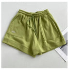 Women's Comfortable Loose Wide-legged Drawstring A Pants Slim Waist Slim Fit Casual Home Versatile Sports Shorts New