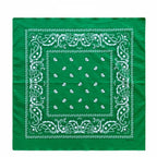 70CM Oversized Hip Hop Amoeba Cashew Cotton Square Bandana Scarf Headband Black Paisley Gifts For Men/Boys/Girls
