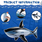 1-3pcs Inflatable Shark Toy Beach Pool Party Swimming Game Toy Water Sports Inflatable Toys Gift