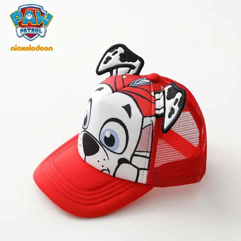 Genuine Paw Patrol Cartoon Child Baseball Cap Hip Hop Mesh Sun Protection Sun Hat Boys Girls Caps Snap back Hats Sports Hat