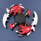 Colorful Zinc Alloy Fidget Spinner Smooth Bearing Hand Gyro Toy