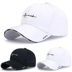 Cotton Breathable Adjustable Sun Hats Cotton Solid Color Sunscreen Hat Sun Cap Men