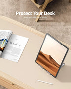 Large PU Leather Desk Pad – Non-Slip Office Mouse Pad & Desk Protector for Laptop, Keyboard, and Workstation