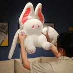 15cm/25cm/35cm Kawaii Bat Rabbit Plush Toys Cute Bat Plush Pendant Keychain Backpack Decor Doll Girthday Christmas Gift For Kids