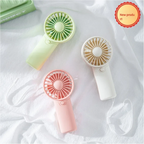 MEET SUN Portable Fan Convenient Creative Small Fan Pocket Hand-held Fan Lightweight AA Battery Handheld Mini Fan Air Coolers