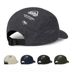 Short Brim Quick-Drying Mesh Baseball Cap - Breathable Lightweight UV Protection Sunshade, for Men Women Couples, Outdoor Hiking