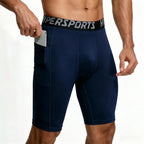 2025 Compression Shorts Men Summer Sportswear Training Tights Gym Fitness Leggings Short Pants Sport Bottoms Running Shorts Men
