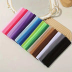 Elastic Hair Band Fashion Headbands Solid Color Knitted Sports Running Fitness Yoga Hair Bands Makeup Hair Accessories For Women