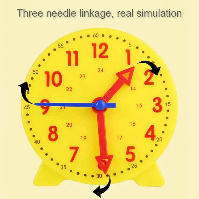 Montessori Learning Clock Educational Puzzle Toy for Preschool Kids