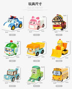 Robocar Robot Toy – Transforming Action Figure Car
