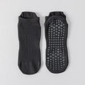 Yoga Socks Men Cotton Thin Silicone Non-slip Grip Pilates Low-ankle Sock
