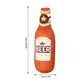 Plush Beer Bottle Dog Toy – Squeaky, Bite-Resistant, Teeth Cleaning