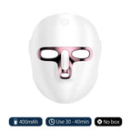 7 Colors Photon Facial LED Mask Red Light Therapy Anti Aging Face Neck Beauty Mask Relaxation Treatment Anti-Wrinkle Skin Care
