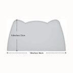 Silicone Pet Feeding Mat – Waterproof & Non-Slip Dog Bowl Mat