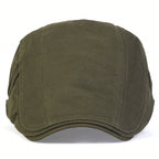 British Newsboy Flat Cap for Casual Vintage Outdoor Style