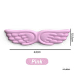 Keyboard Mouse Wrist Rest Angel Wing Memory Foam Mouse Pad Set Wrist Support Ergonomic Non-Slip for Computer Laptop Easy Typing