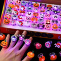 10/20PCS Glowing Ring Toy Kids Gift Birthday Party Favor Gift Friends Guest Giveaways Carnival Christmas Gifts Children Pinata