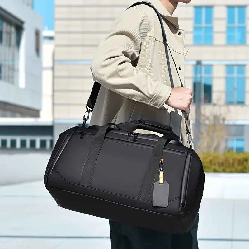 Large Capacity Travel Duffel Bag - Durable Oxford Cloth, Spacious & Stylish Overnight Sports Gym Bag with Multiple Compartments