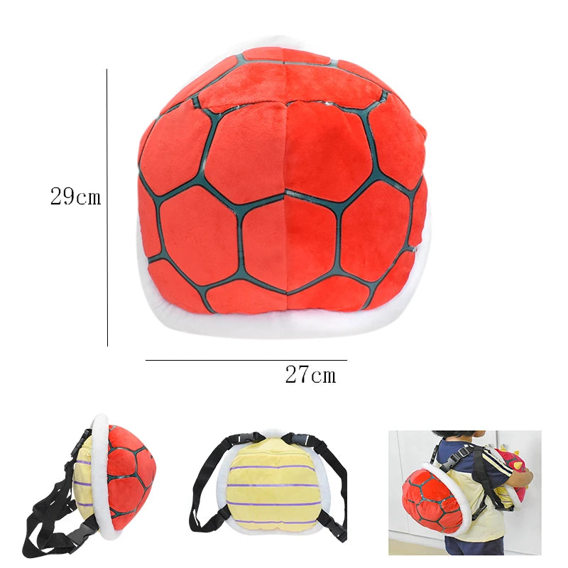 Game Super Mario Koopa Bowser Soft Plush Backpack Larry Lemmy Iggy Ludwig Koopa Paratroopa Pupils SchoolBag Cosplay Toys