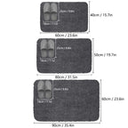 Long Hair Absorbent Bathroom Mat – Furry Non-Slip Shower, Toilet & Entrance Foot Wiping Rug