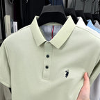Men's 100% Cotton Polo Shirt – Short Sleeve Casual Golf & Business Shirt
