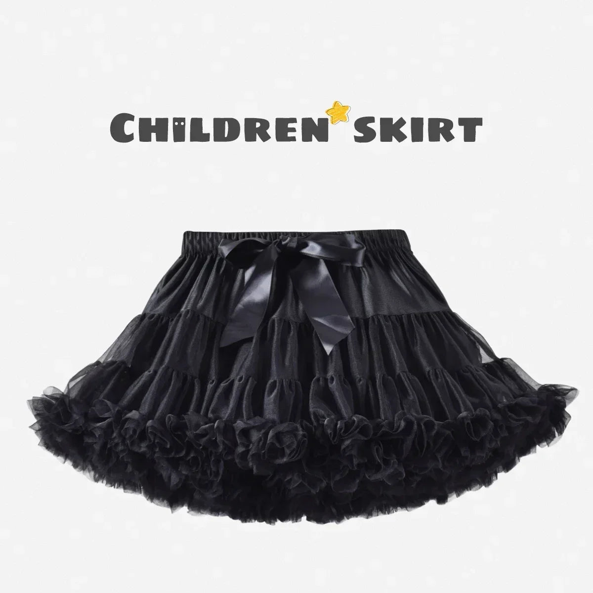 Baby Girls Tutu Fluffy Skirt Toddler Princess Ballet Dance Tulle Mesh Skirt Kids Cake Skirt Cute Girls Clothes Pettiskirt Skirt