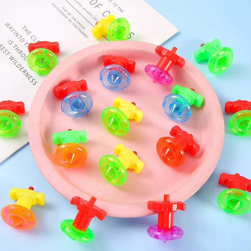 10-30 Pcs Mini Torsion Speed Gyro Spinning Toys Kids Birthday Party Favors Classroom Rewards Christmas Gift Pinata Goodie Filler