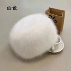 Faux Fur Headband Women Winter Hats Warm Fur Faux Bomber Fluffy Russian Caps Earmuff Girl Outdoor Ski Snow Earwarmer Beanies