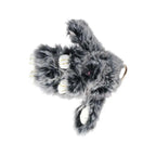 Fluffy Bunny Plush Keychain Cute Rabbit Bag Charm