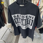 Summer Streetwear Satoshi Nakamoto T Shirt Men Woman Fashion Vintage Print Short Sleeve Washed Damaged Hole Old  Top Tee